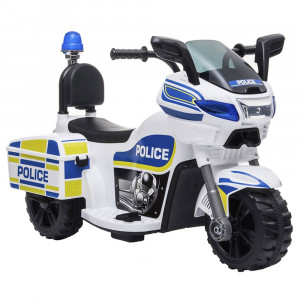 Motocicleta electrica Chipolino Police white - Img 1