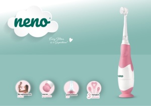 Neno Denti Pink – periuță de dinți electrică de la 3 la 36 luni - Img 2