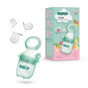 Neno Frutta – Suzeta pentru fructe cu 3 tetine incluse