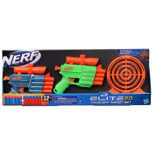 NERF BLASTER SET ELITE 2.0 FACE OFF TARGET SET