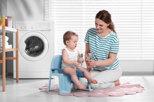 Olita scaunel pentru copii BabyJem, bleu