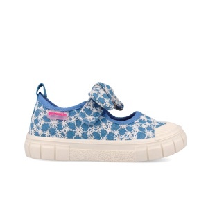 Pantofiori canvas pentru copii Garvalin 262383, azul - Img 2