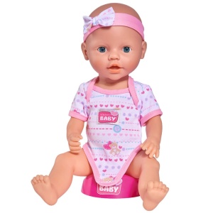 Papusa Simba New Born Baby, Baby Doll 43 cm cu accesorii - Img 2