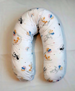Perna pentru gravida, Fibre din silicon, 180 cm, Eko - Balloons - Img 3