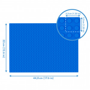 Placa de baza 28x20 Hubelino (albastru) - Img 2