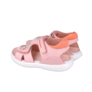 Sandale pentru copii Floricele, Biomecanics, 252233, roz