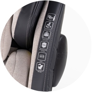 Scaun auto Chipolino Hypnotic I-Size 40-150 cm cu sistem Isofix si sezut rotativ tiramisu - Img 14