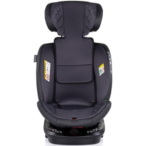 Scaun auto Chipolino Hypnotic I-Size 40-150 cm cu sistem Isofix si sezut rotativ anthracite - Img 3