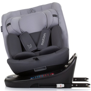 Scaun auto Chipolino Motion I-Size 40-150 cm granite cu sistem Isofix - Img 6