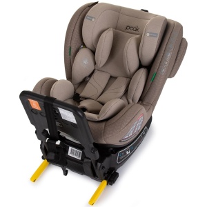 Scaun auto Chipolino Peak I-Size 40-150 cm macadamia cu sistem Isofix - Img 9