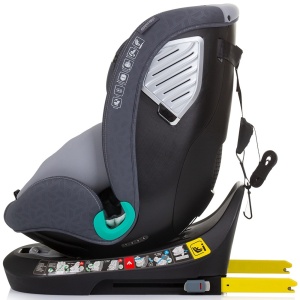 Scaun auto Chipolino Supreme I-Size 40-150 cm cu sistem Isofix granite - Img 4