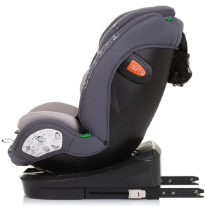 Scaun auto Chipolino Volare I-Size 40-150 cm granite cu sistem Isofix - Img 4