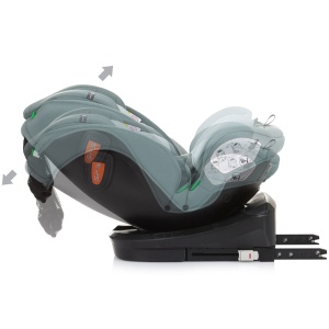 Scaun auto Chipolino Volare I-Size 40-150 cm pastel green cu sistem Isofix - Img 9