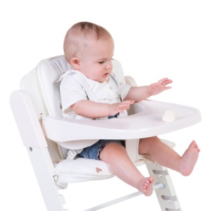 Scaun de masa reglabil in inaltime Childhome Evosit Fag Alb - Img 4