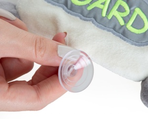 Semn reflectorizant Baby on Board BabyJem, verde