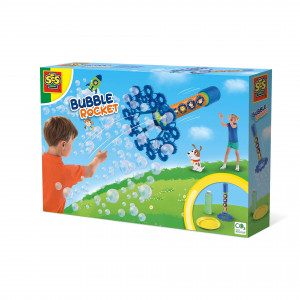 Set baloane de sapun pentru copii - Racheta cu multe inele - Img 1
