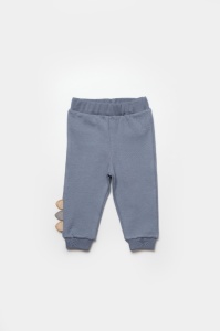 Set bluzita cu pantalon Dino, indigo, BabyCosy, 100%bumbac