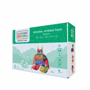 Set magnetic de construit Inventiv 60 piese, Cleverclixx - Img 8