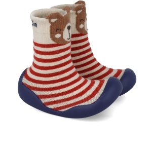 Sosete antiderapante pentru copii 251320-A, ursulet