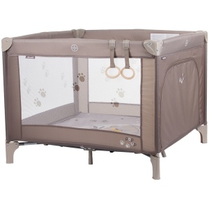 Tarc de joaca pliabil Chipolino Pop Up Tiger beige - Img 1