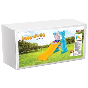 Tobogan Pilsan Dino Slide yellow blue - Img 3