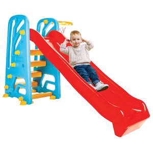 Tobogan Pilsan Wavy Slide cu cos baschet - Img 2