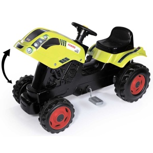Tractor cu pedale si remorca Smoby Claas Farmer XL - Img 5