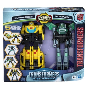 TRANSFORMERS EARTHSPARK SET 2 FIGURINE BUMBLEBEE SI MO MALTO - Img 8