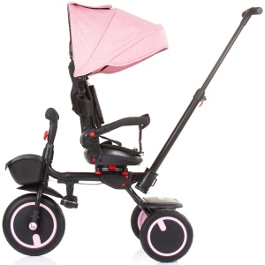 Tricicleta pliabila Chipolino Quick Fold cu sezut reversibil rose water - Img 4