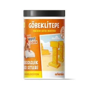 Arkerobox - Mini set arheologic educational si puzzle 3D, Gobekli Tepe