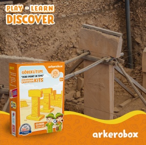 Arkerobox - Set arheologic educational si puzzle 3D, Gobeklitepe