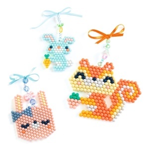 Atelier creativ cu margele Animalute norocoase, Djeco - Img 4