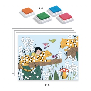 Atelier pictura cu degetele Atinge si picteaza, Djeco - Img 3