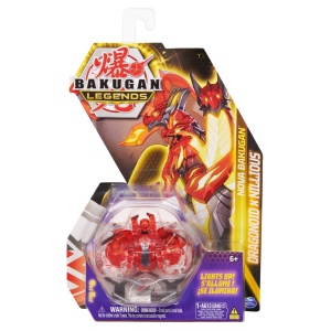 BAKUGAN S5 NOVA DRAGONOID NILLIOUS ROSU - Img 4