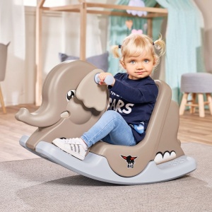 Balansoar Big Rocking Elephant grey - Img 6