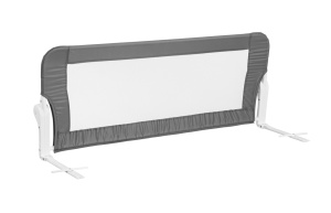 Bariera de protectie, BabyJem, 120 x 48,5 cm, gri