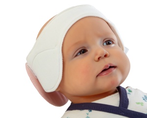 Bentita 2 in 1 pentru urechi BabyJem, Roz