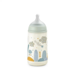 Biberon 270 ml tetină fiziologică SX Pro debit mediu verde Dreams - Img 2
