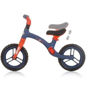 Bicicleta fara pedale Chipolino Zig Zag blue red - Img 3