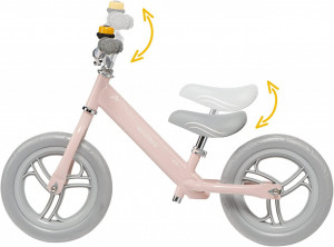 Bicicleta fara pedale Nils, Skiddou, Keep Pink, Roz