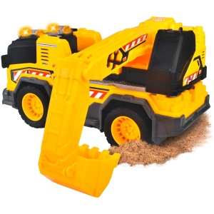 Camion excavator Dickie Toys Excavator Truck 30 cm cu lumini si sunete - Img 5