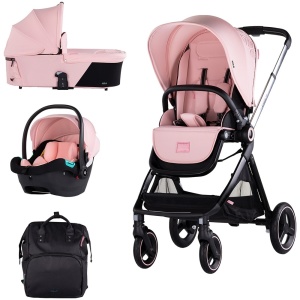Carucior Chipolino Elite 3 in 1 pink marshmallow - Img 1