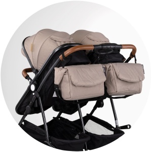 Carucior gemeni Chipolino Duo Smart 3 in 1 tiramisu - Img 15