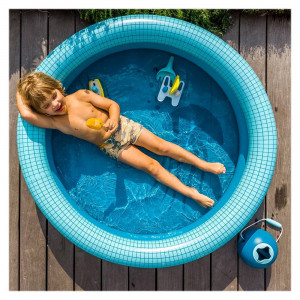 Dippy, piscina gonflabila, 120 cm, albastru, Quut Toys - Img 2