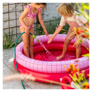 Dippy, piscina gonflabila, 120 cm, rosu, Quut Toys - Img 3