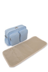Geantă pentru scutece și accesorii bebe, DuoPack, Carry Bliss, blue - Img 3