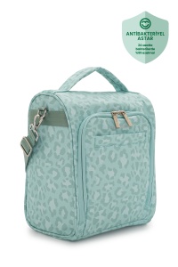 Geantă pentru scutece și accesorii bebe, SnapPack, Carry Bliss, verde leo print - Img 10