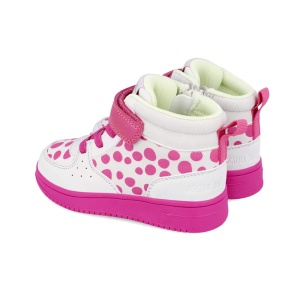 Ghetute pentru fetite cu buline, Agatha Ruiz De La Prada, alb