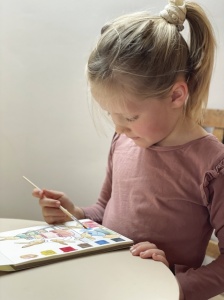 Joc creativ Carte de colorat cu acuarela, Egmont Toys - Img 3
