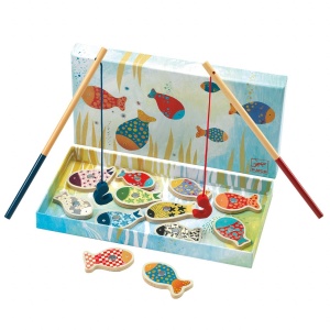 Joc magnetic de pescuit Fishing dream, Djeco - Img 2